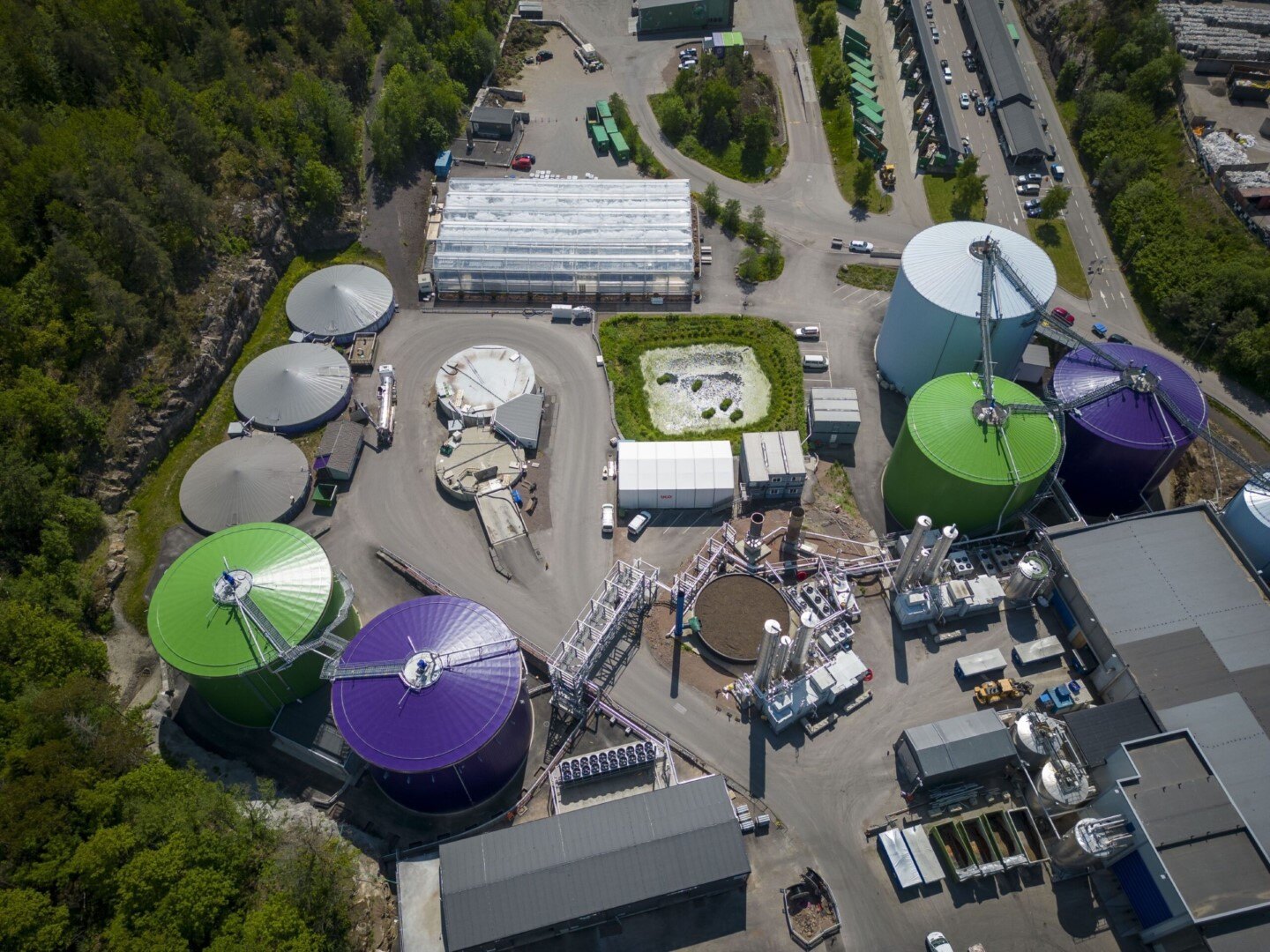 Greve Biogas Factory - Norway